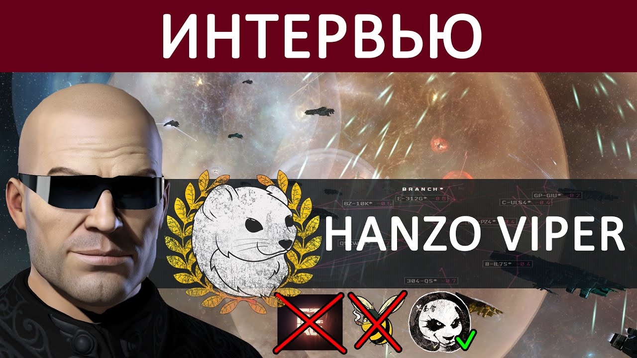 В EVE ONLINE ГОВОРЯТ: Интервью с Hanzo Viper / Лидер Siberian Squad