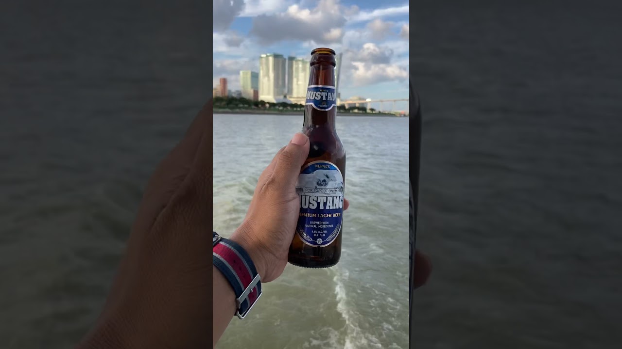 Mustang beer in Macau