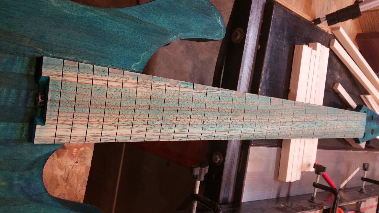 Building a Six String Bass / Color Me Crazy