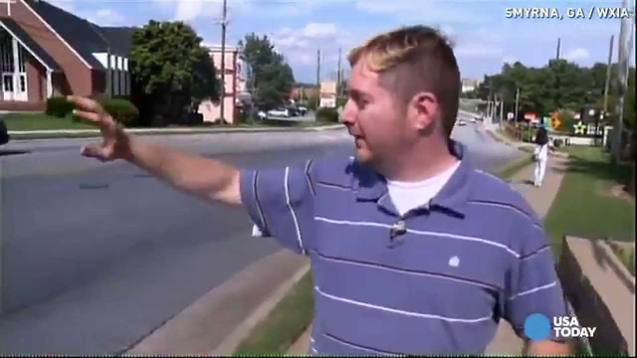 Hit-and-run victim finds suspect, solves his own case