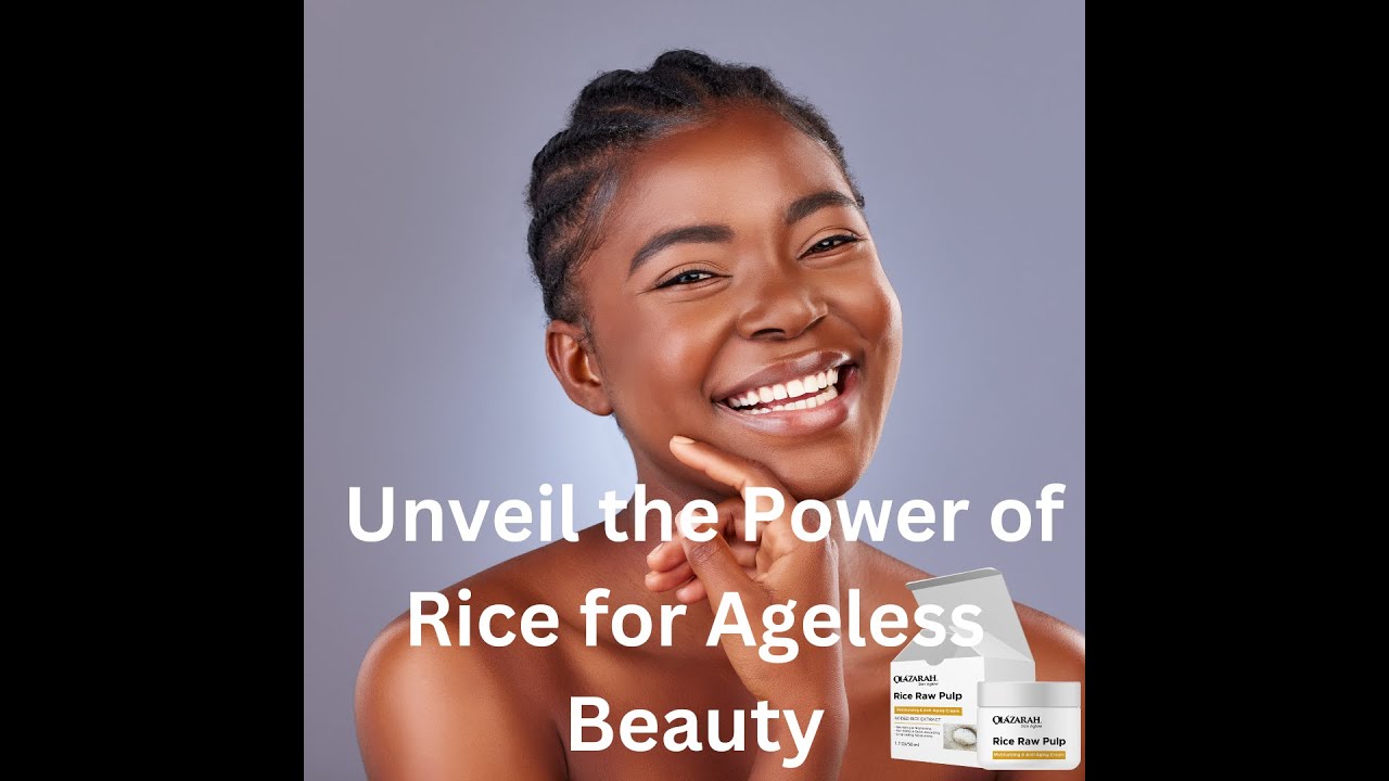 Organic Rice Raw Pulp Cream for Face