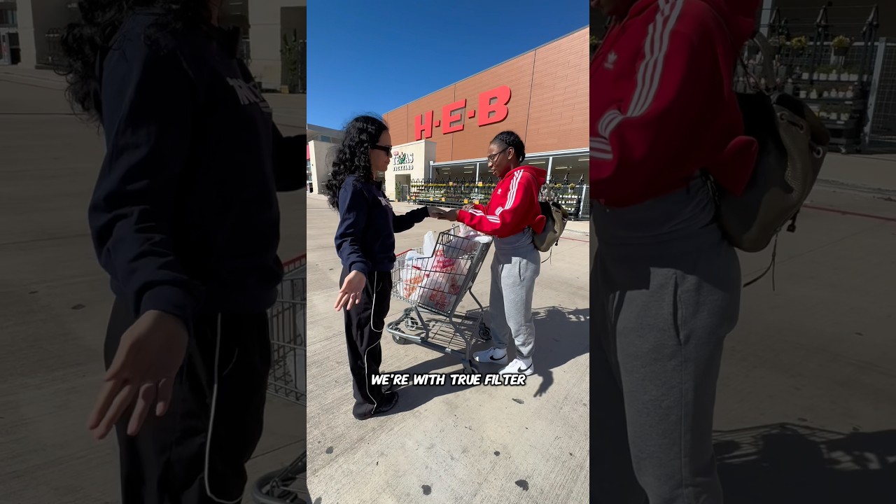 Paying for strangers groceries 🫶🛒