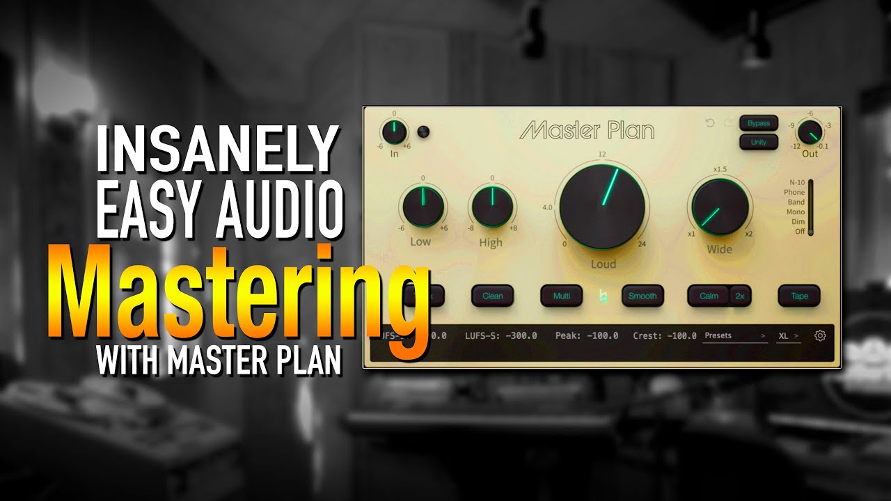 Easy Audio Mastering for everyone with Master Plan