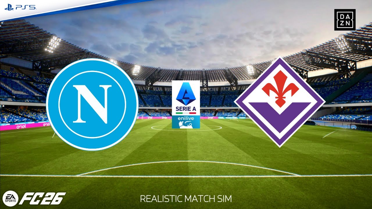 FC 26 | NAPOLI - FIORENTINA ⚽ Serie A 2025/26 - Giornata 23 (Realistic Match Sim)