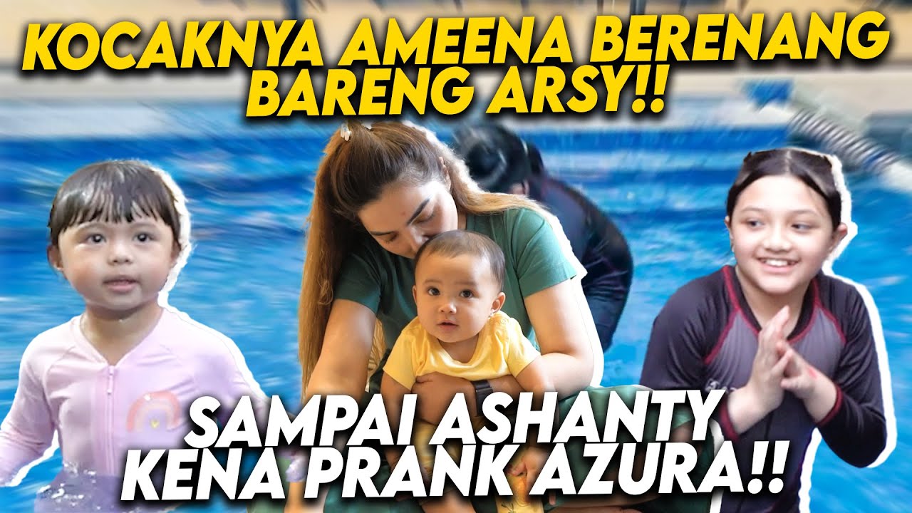 SEMPATKAN MAIN KE RUMAH AUREL!! MAIN BARENG AZURA HINGGA TEMENIN AMEENA BERENANG!!