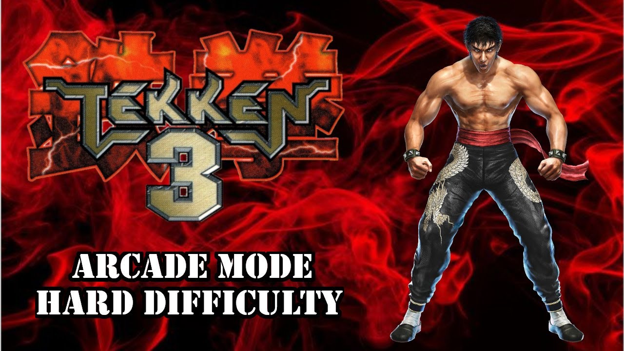 Tekken 3 Arcade Mode | Forest Law | Hard Difficulty (3 rounds)