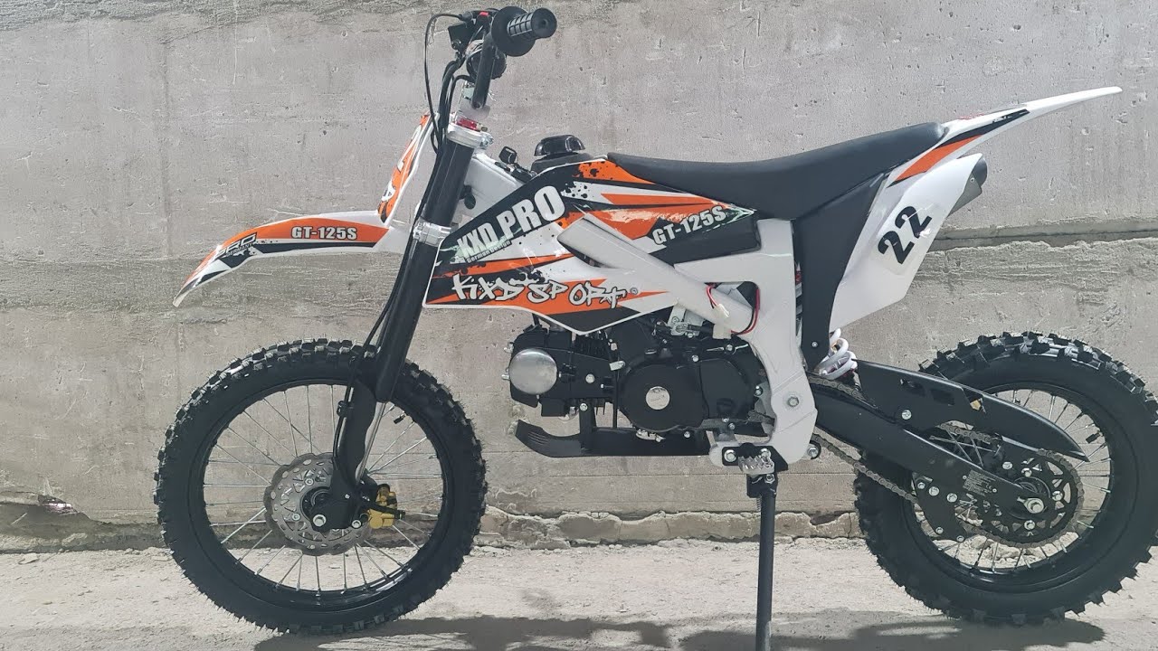Cross Bike Dirt Pit Enduro Bike motoretă KXD PRO Germany 612 125 cc automata cu roti de 17 14 inch