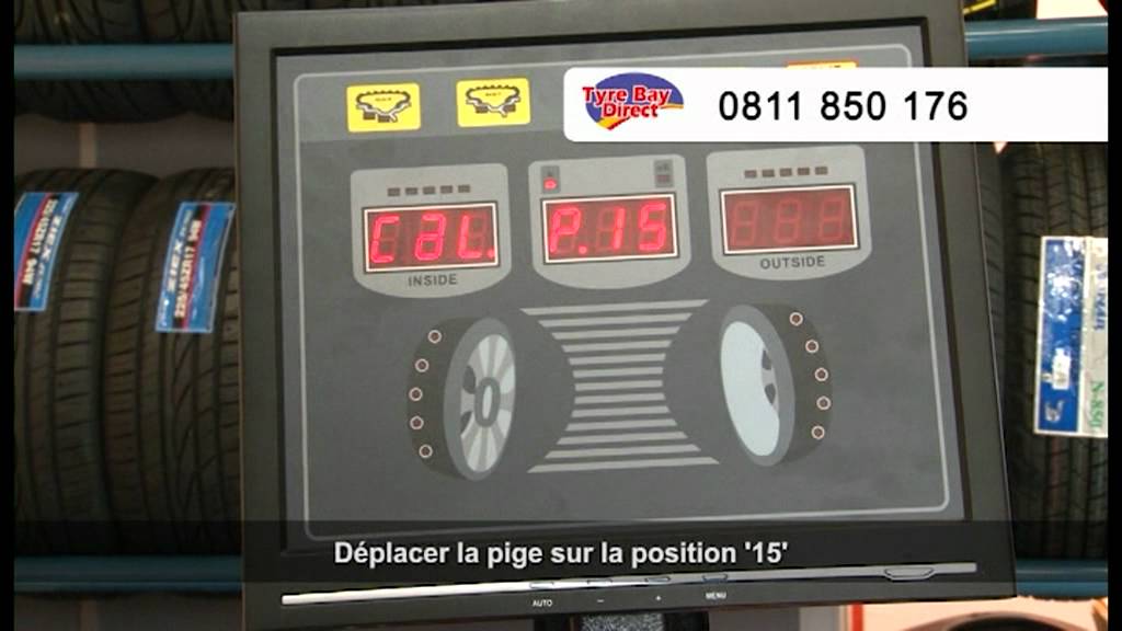 Comment utiliser l'équilibreuse UNITE U829 -  Tyre Bay Direct Ltd