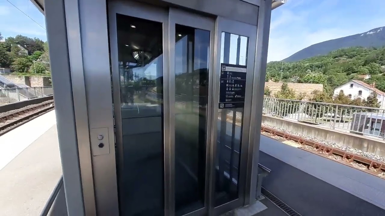 479.CFA elevator, TGV station Gare, Bellegarde, France