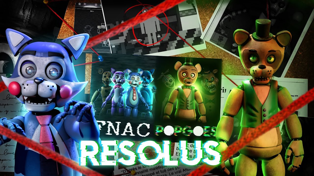 L'HISTOIRE des FANGAMES/SPIN-OFFS OFFICIELS de FNAF!! ~ Le Lore De Five Nights at Candy's & Popgoes!