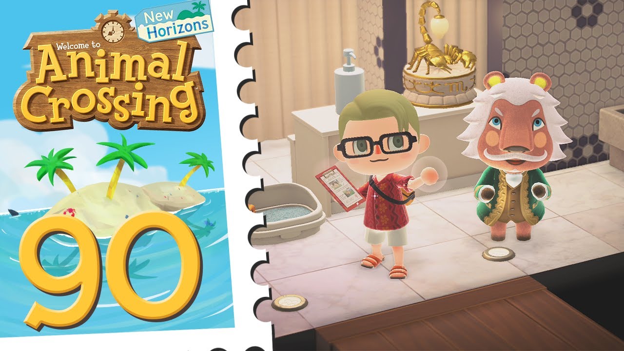 SUPER BAGNO - Animal Crossing New Horizons ITA - Parte 90