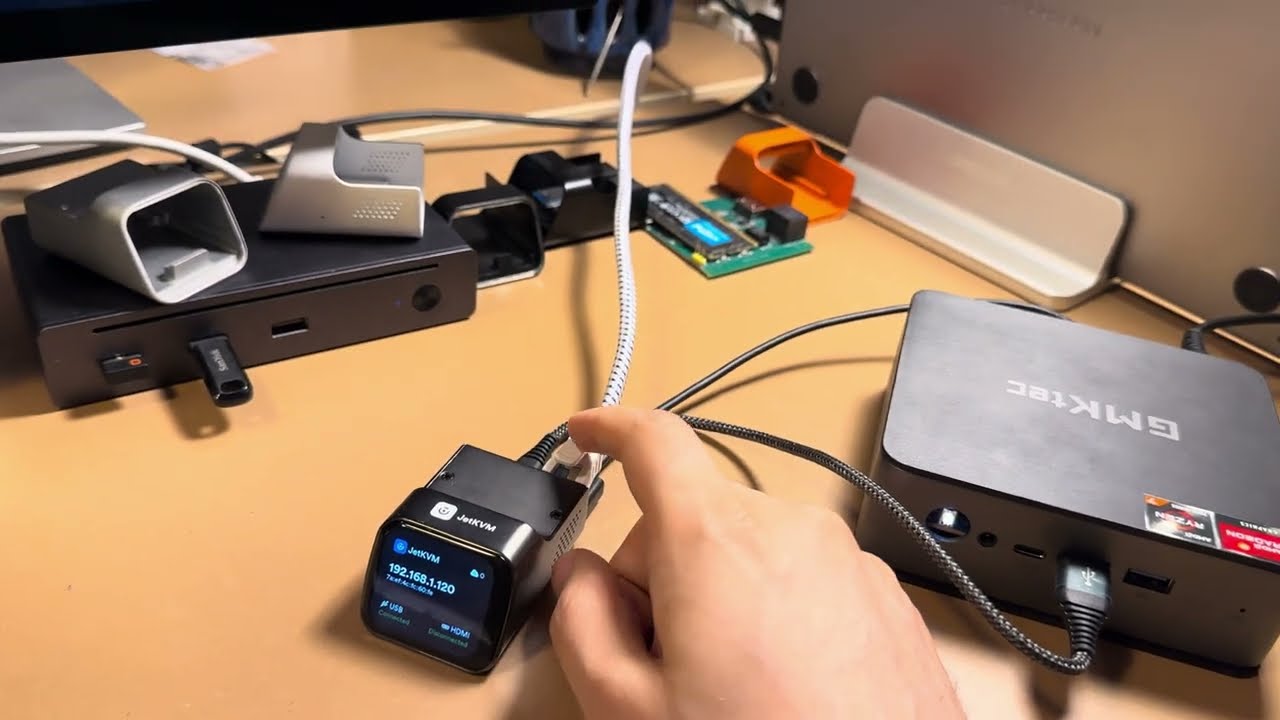 JetKVM &ndash; Kickstarter Demo