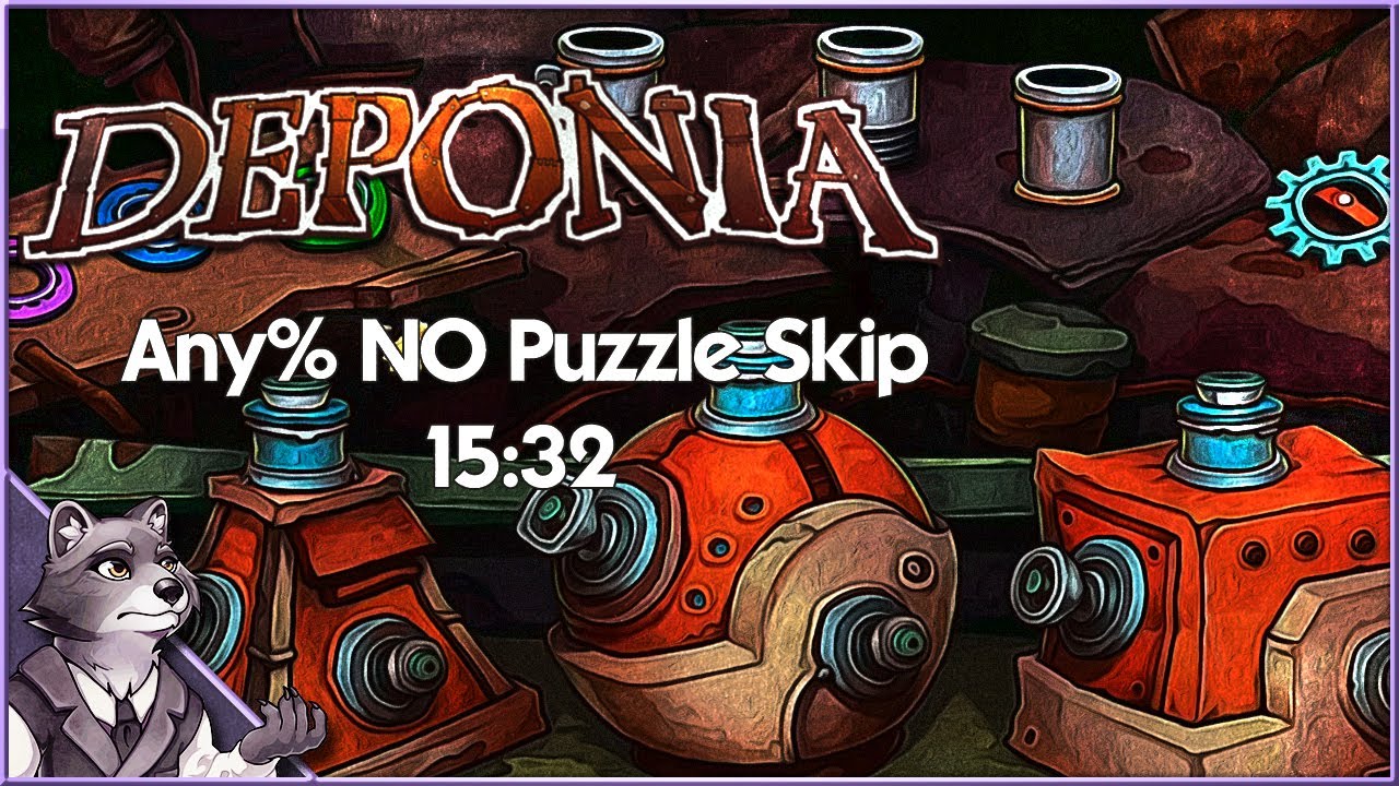 Deponia - Speedrun - Any% No Puzzle Skip - 15:32 [WR]
