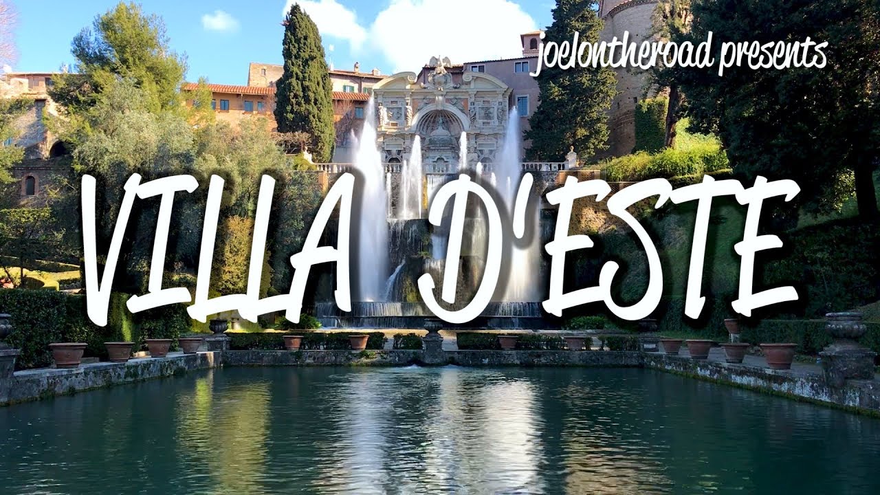 Villa d'Este - UNESCO World Heritage Site