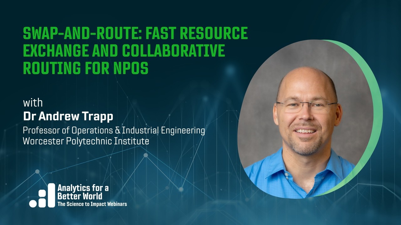 SWAP-and-Route: Fast Resource Exchange and Collaborative Routing for NPOs with Prof. Andrew Trapp
