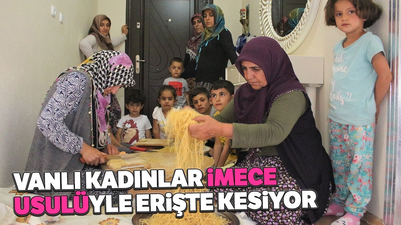 Vanlı Kadınların Kışlık Hazırlıkları Erken Başladı