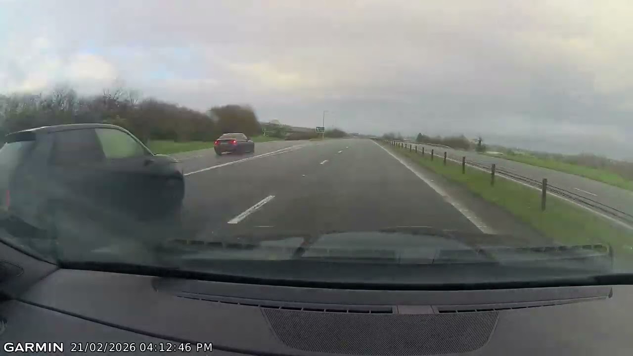 Timelapse: Boyne Valley, Co.Louth to Belfast (WEST), Co.Antrim. (21/02/2026)