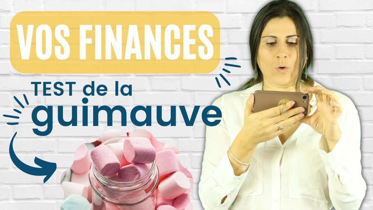 Le test de la guimauve peut vous aider à mieux gérer vos dépenses
