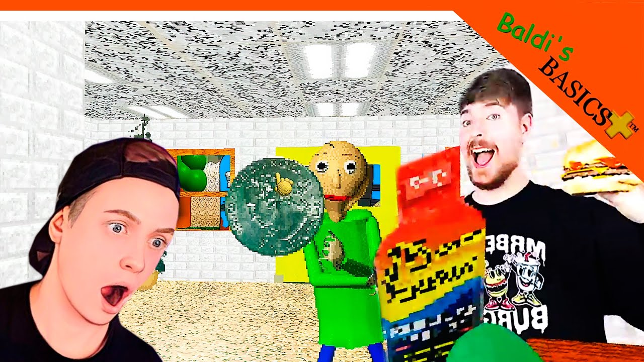 ✏️ НОВЫЙ БАЛДИ И МИСТЕР БИСТ! РАЛДИ КУЧА МЕМОВ! 😨 Baldi's Raldi's Crackhouse Прохождение