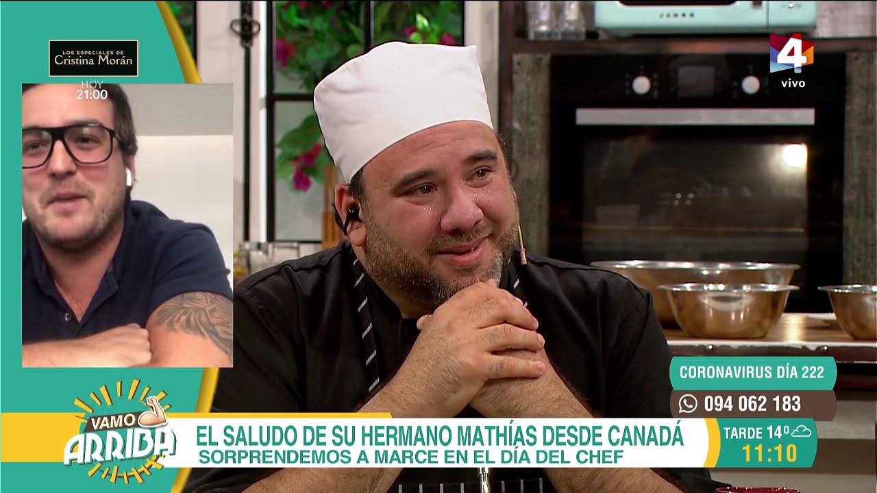 Vamo Arriba - Sorprendemos a Marce en el Día Internacional del Chef