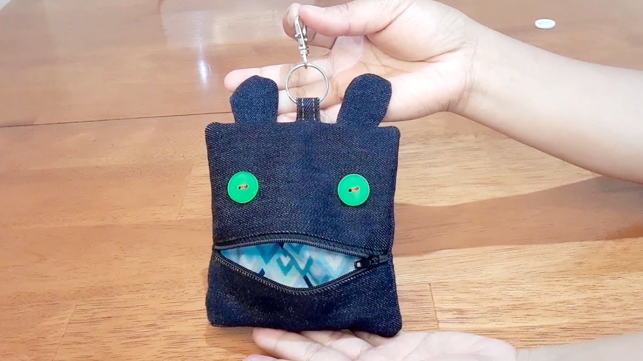 How to Sew a Mini Monster Pouch