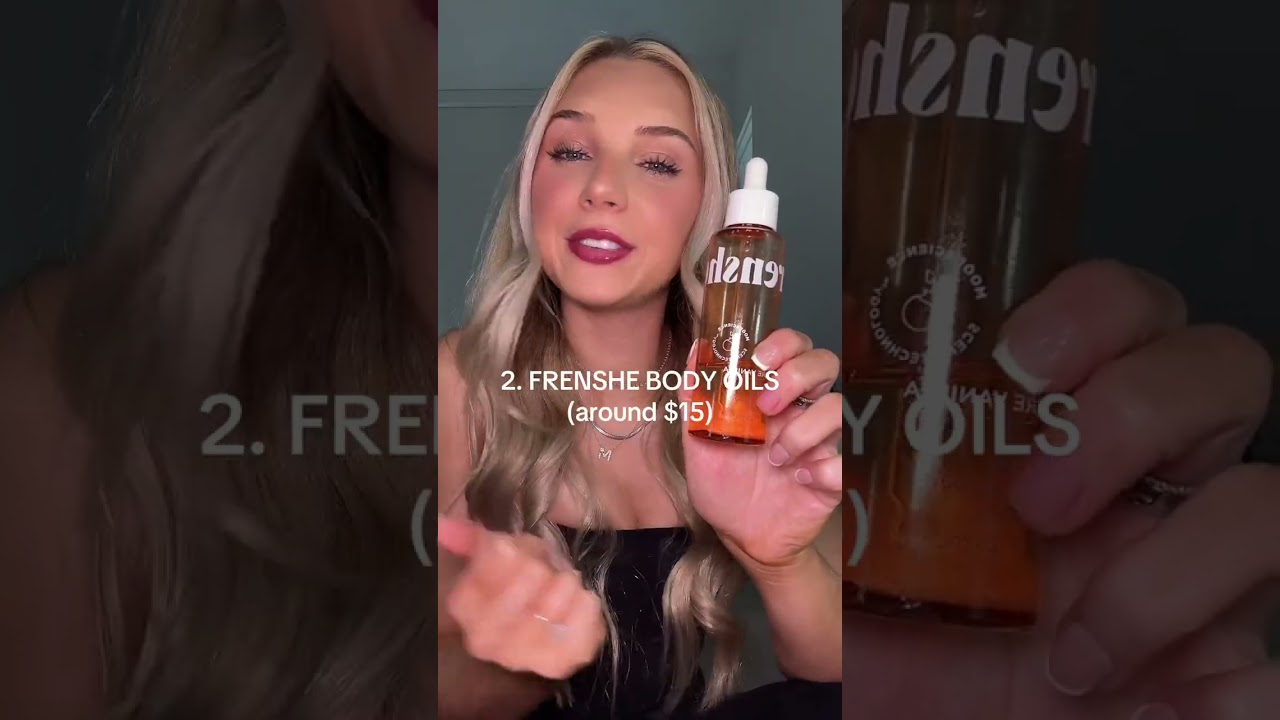 best affordable / drugstore body oils to smell good all day 🫶🏼🍦 #affordableproducts