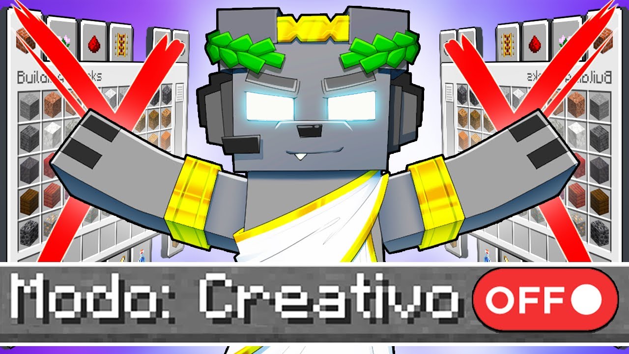 &iquest;Qu&eacute; Pasar&iacute;a si el CREATIVO NO Existiera en Minecraft?