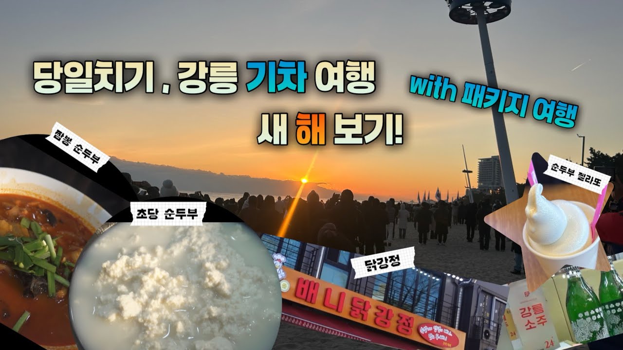 병오년 새해 해보기 난 🌞본 사람이야 (강릉투어)