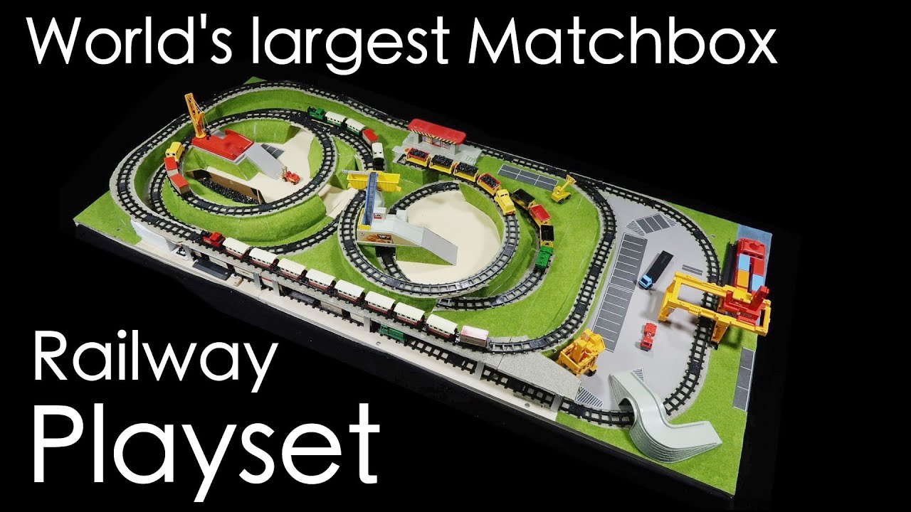 World's largest Matchbox Railway Playset