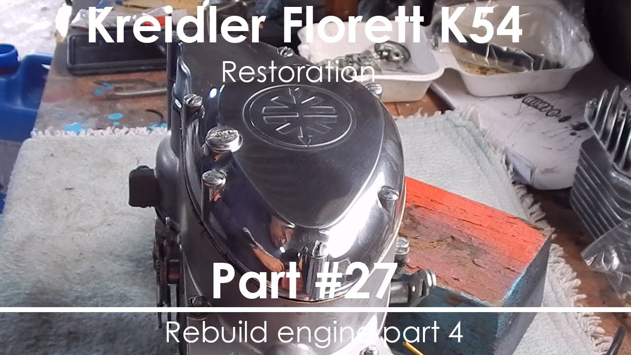 Kreidler Florett K54 - Part #22 (Rebuild engine part 4)