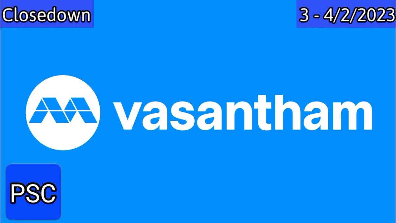 Closedown (3 - 4/2/2023): MediaCorp Vasantham