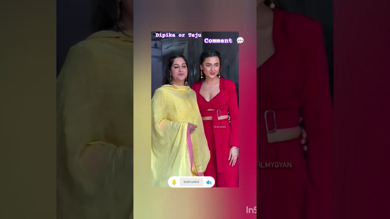 Who's your favorite tv girl?comment 💬&hearts;️😍#tejaswiprakashbiggboss15 #dipikakakar #indianactor #tvshow