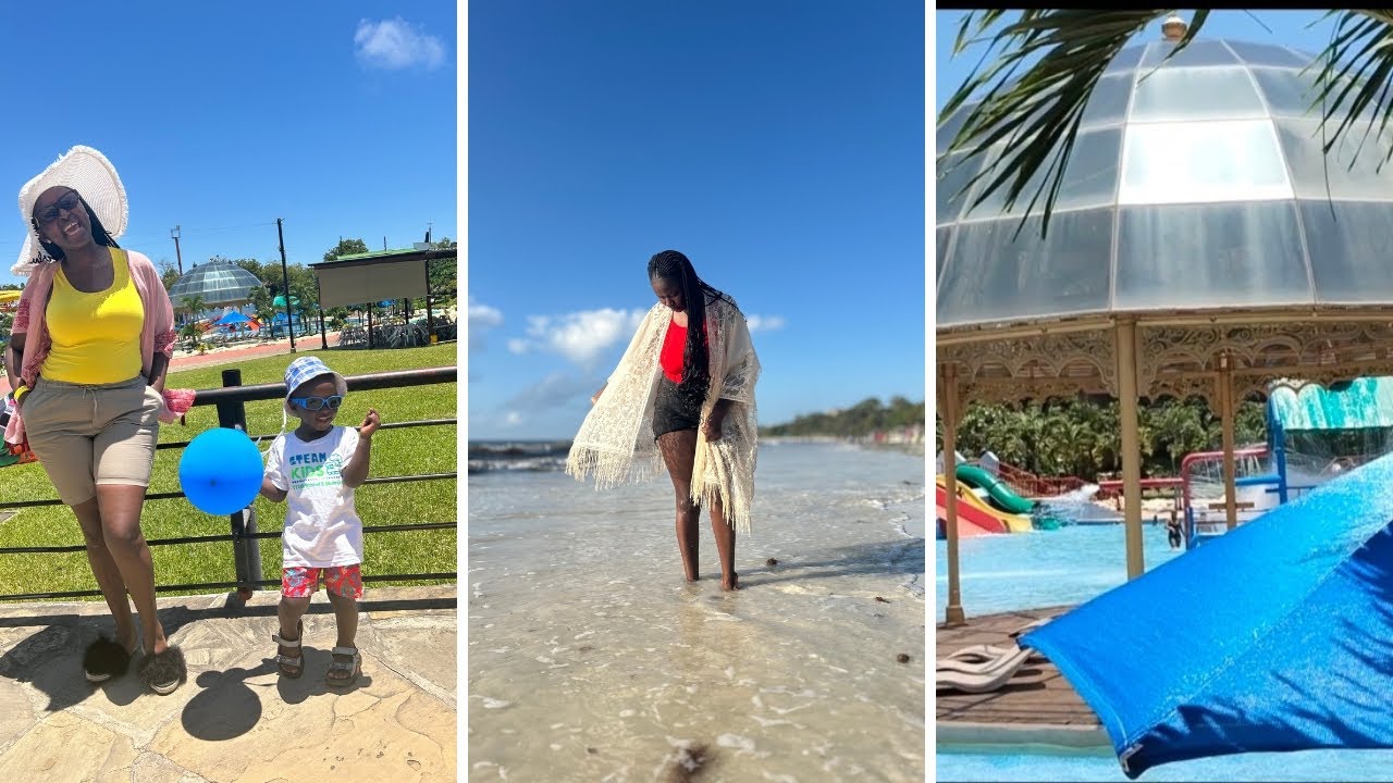 DAY 2 OF OUR MINI VACATION//WILD WATERS BEAUTIFUL MOMENTS//HOLIDAYS @evenduku 