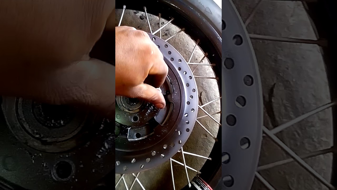 Como adaptar freio traseiro a desco