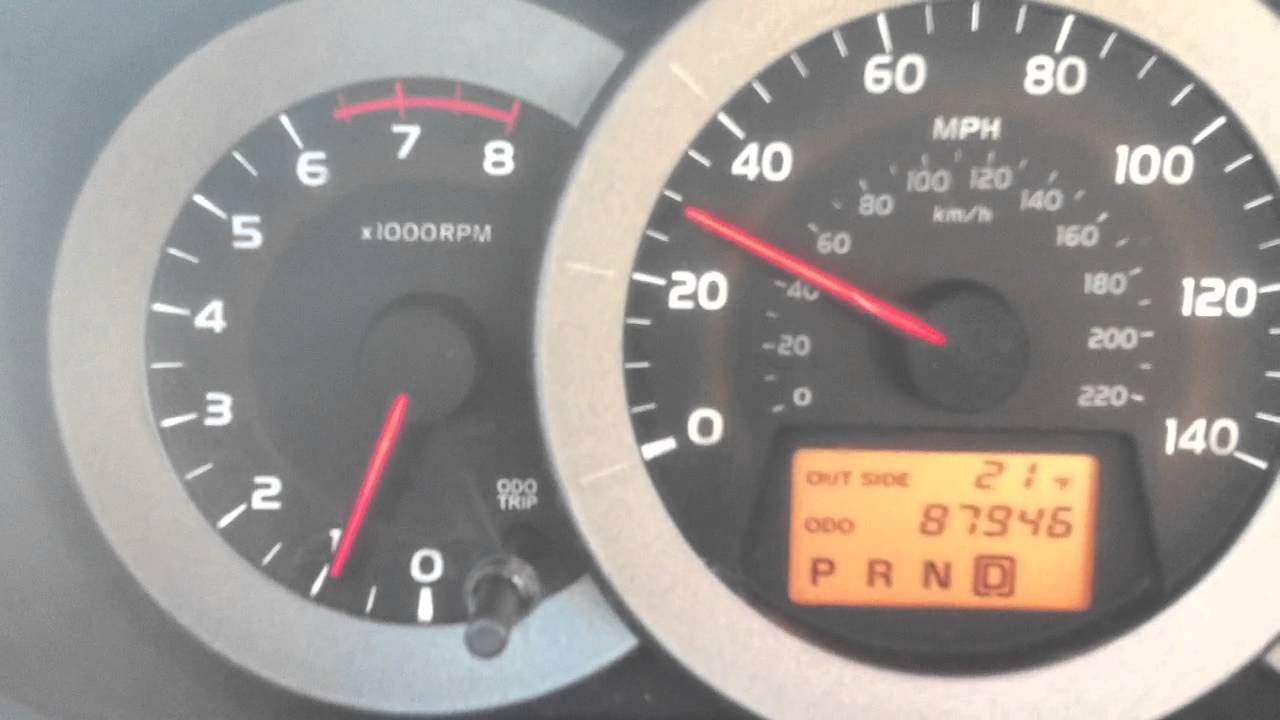Toyota Rav4 idle Problem