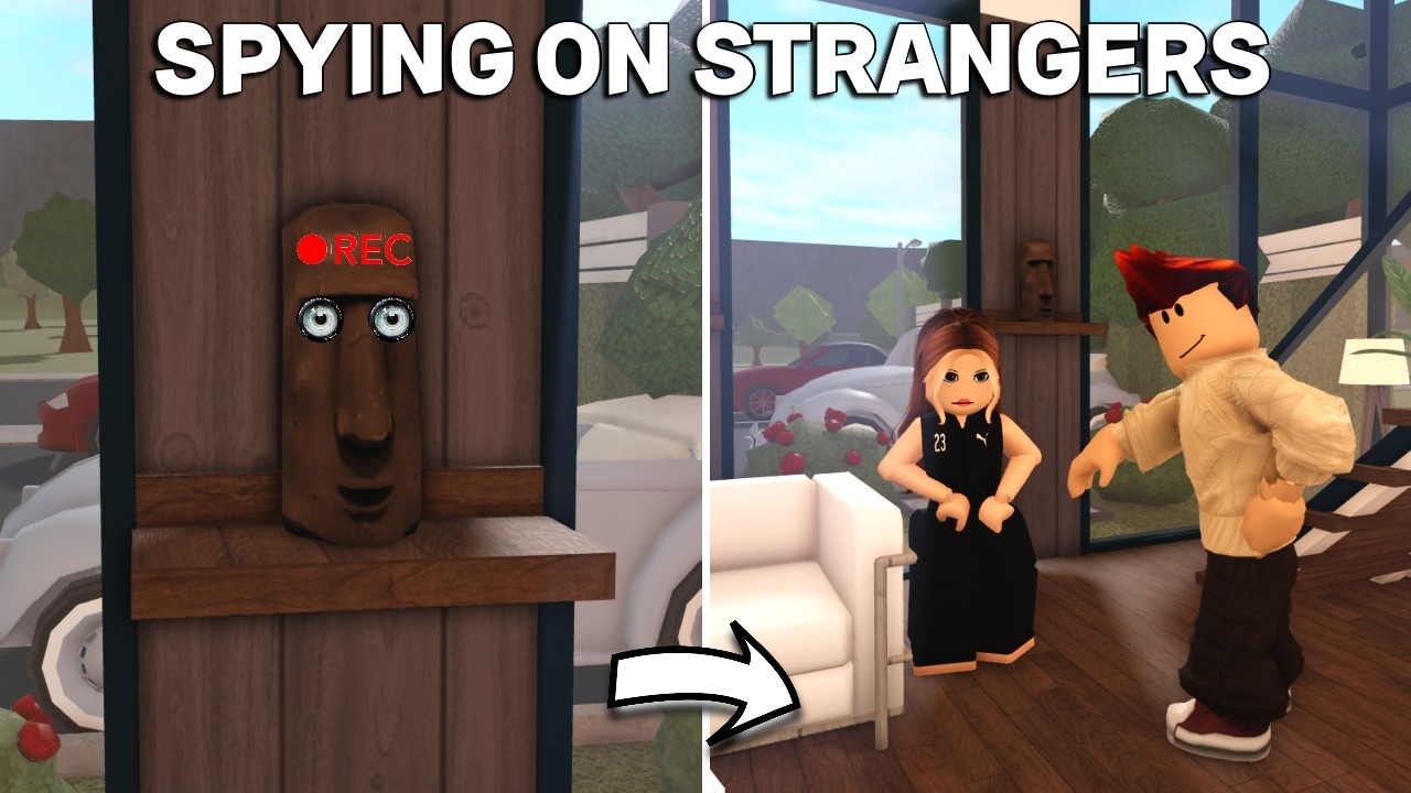 I HID CAMERAS IN An APARTMENT COMPLEX To SPY ON MY RESIDENTS IN BLOXBURG
