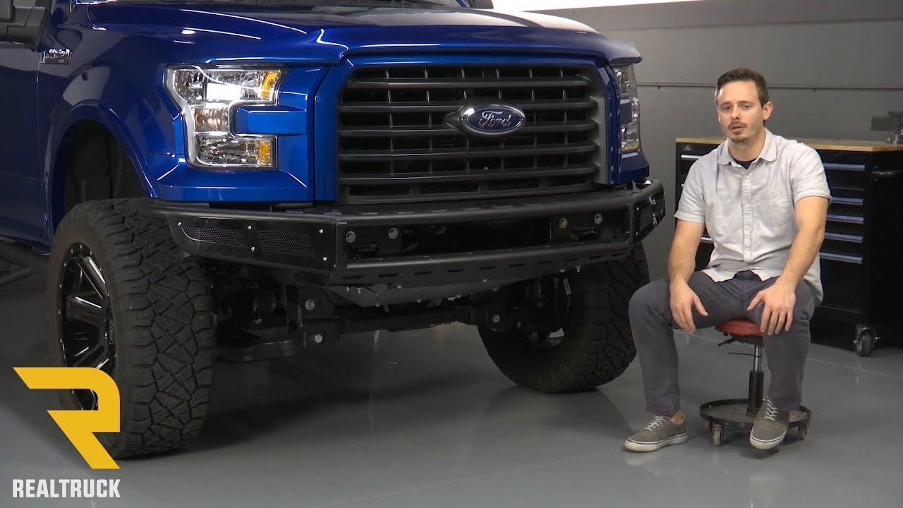 How to Install N-Fab M-RDS Prerunner Front Bumper