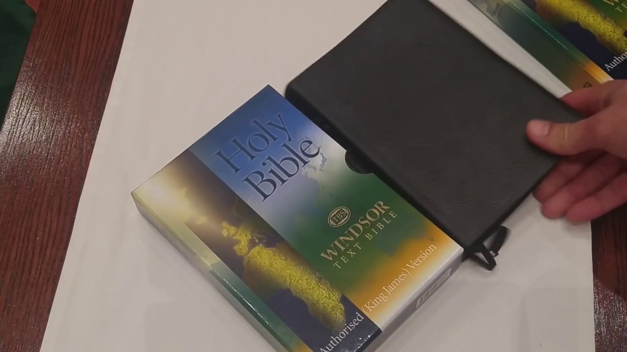 TBS Windsor KJV Text Bible with Metrical Psalms