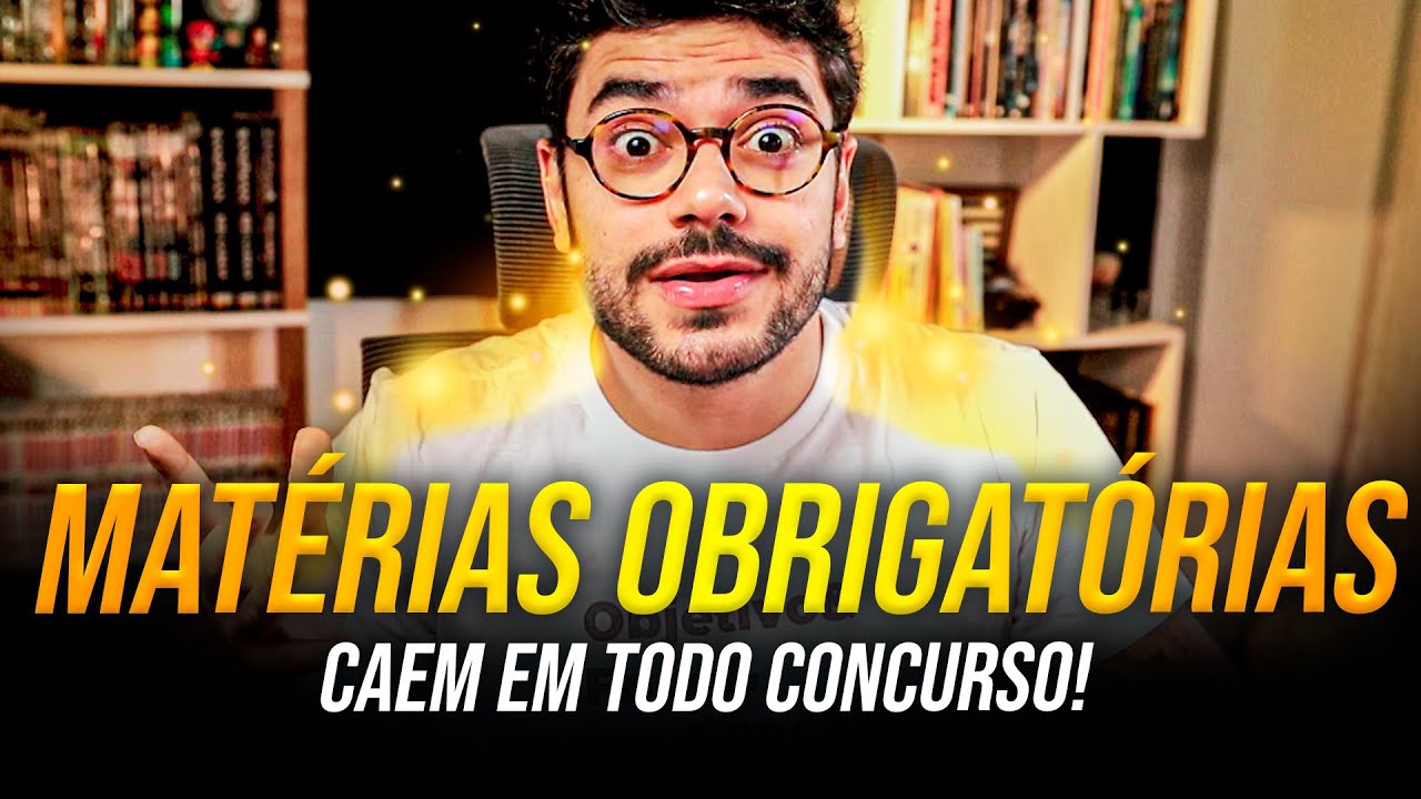 ESTUDE ESSAS 6 DISCIPLINAS PARA SER APROVADO EM CONCURSO PÚBLICO