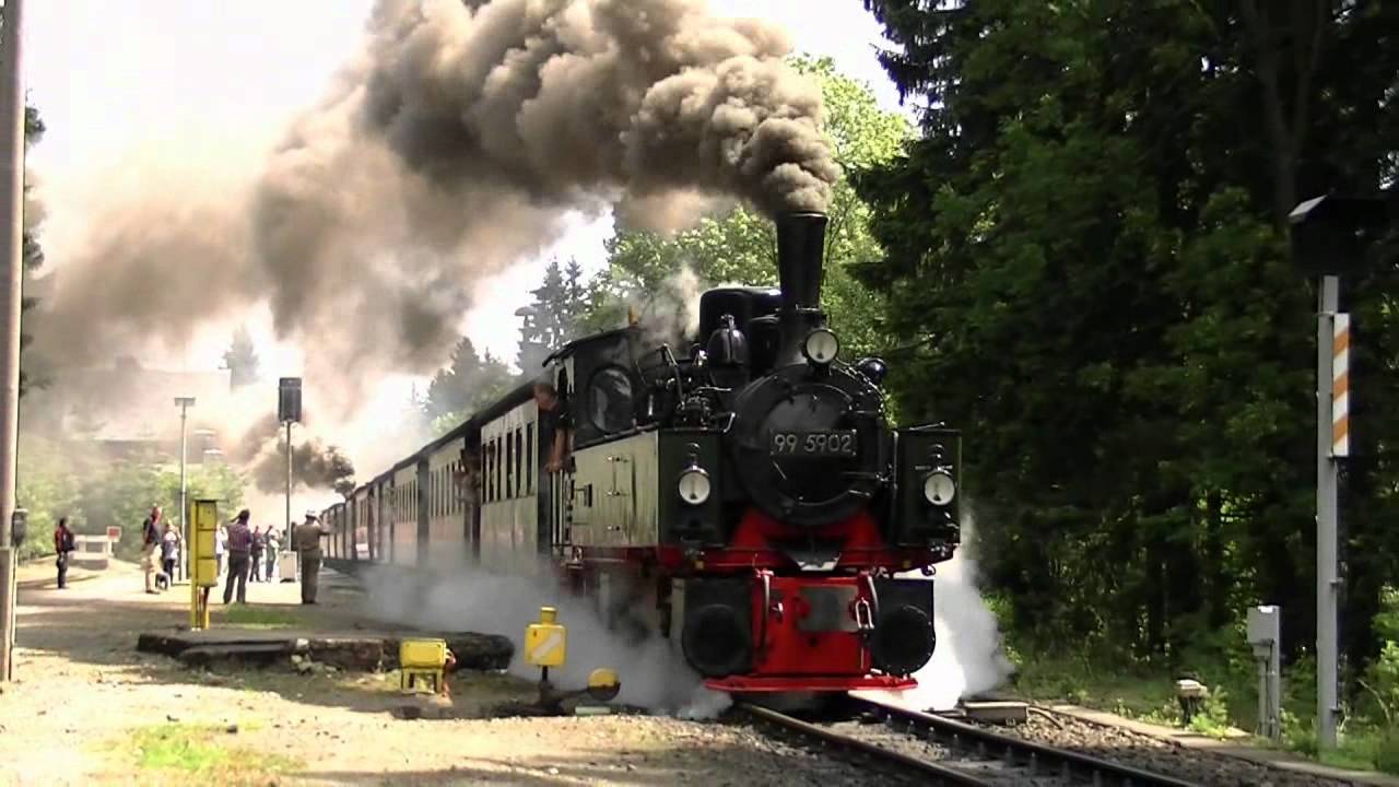 Malletloks 99 5902 & 01 (Schublok) mit Sonderzug in Drei Annen Hohne & Schierke