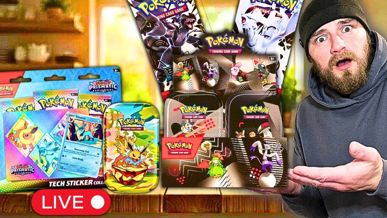 Sealed Pokemon Mini Display Of Pokemon Black Bolt & White Flare! Another God Pack?