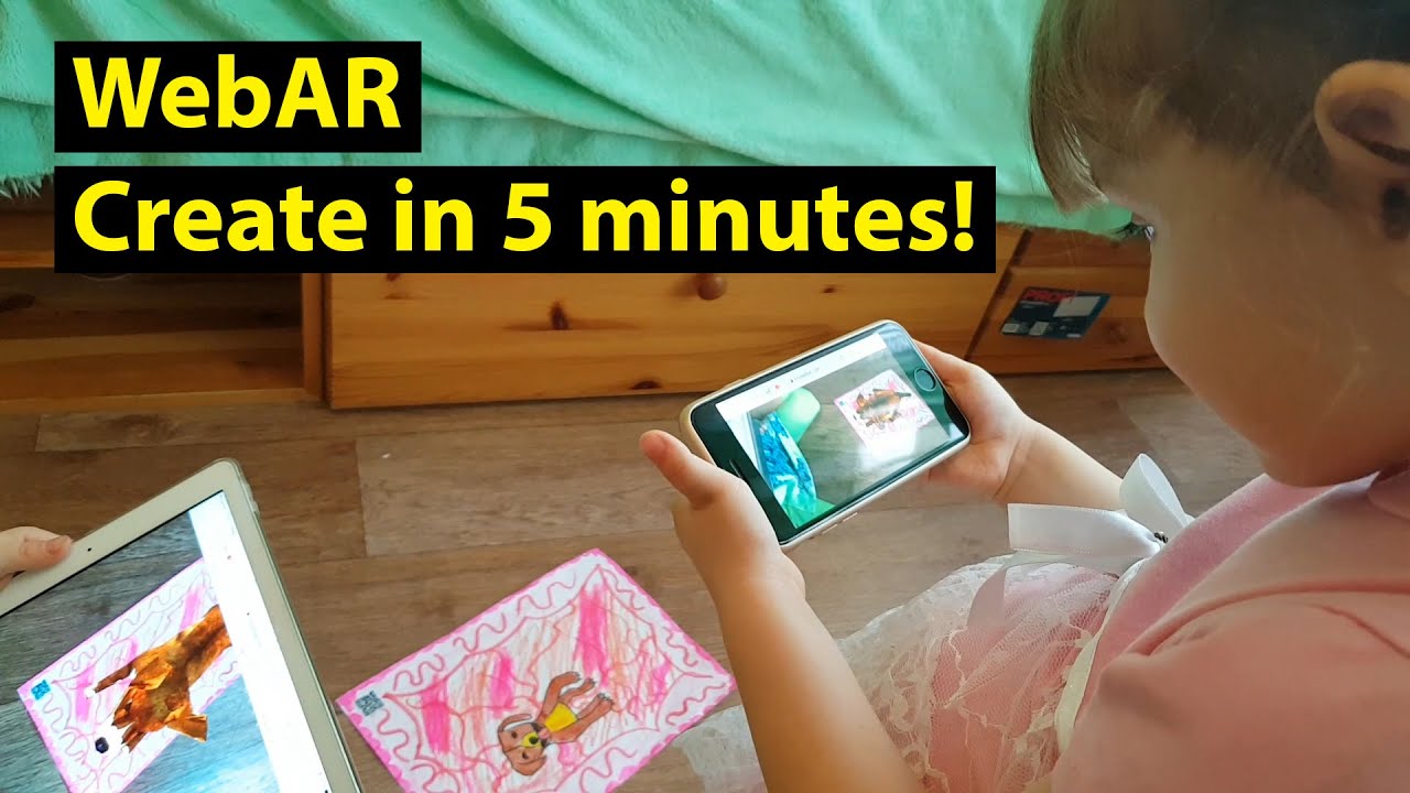 How to create Web Augmented Reality in the easiest way with mywebar.com (reality check)