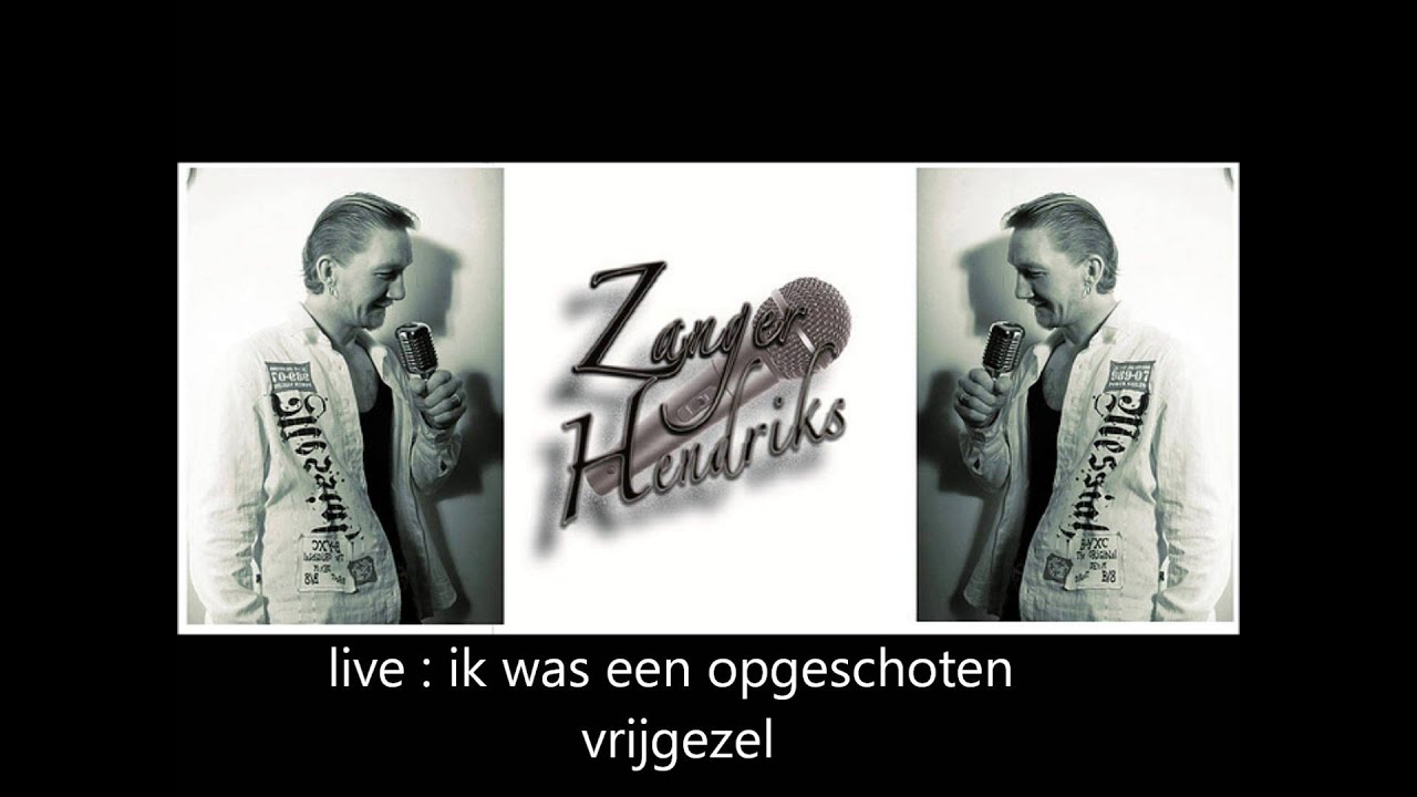 Zanger Herman Hendriks - live ik was een opgeschoten vrijgezel