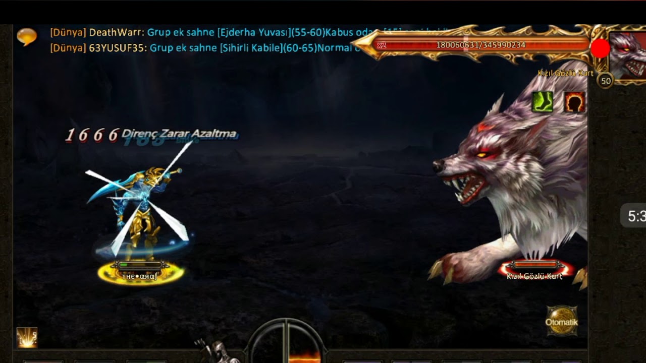 Legend Online Classic Dünya Boss Adım Adım 300k