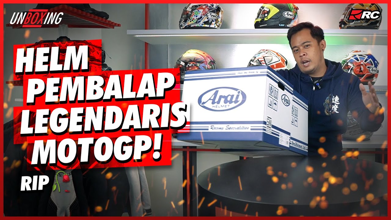 ARAI RX7X NICKY RESET ❗️❗️ Helm Legenda MotoGP Yang Sudah Tiada 🥀 - RC Unboxing -