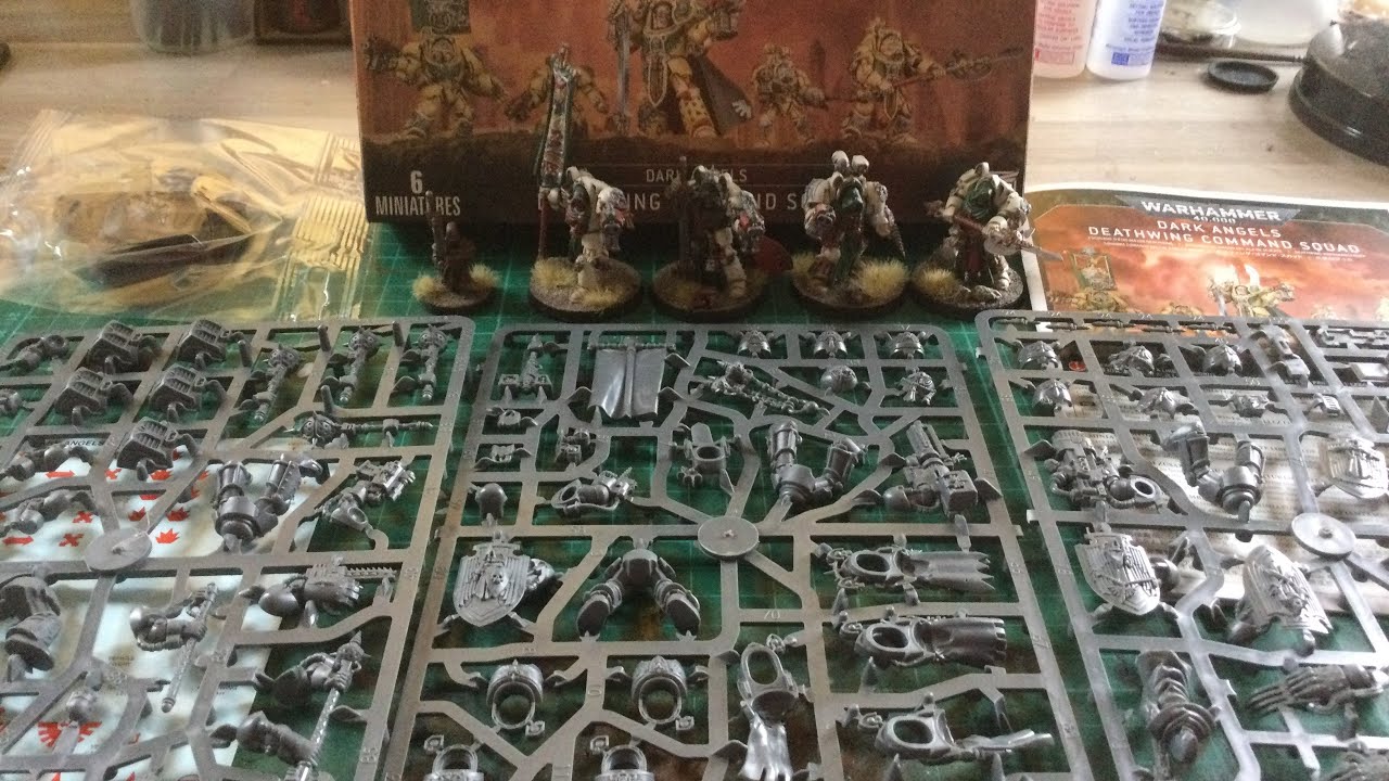 What’s in the box? - Warhammer 40K Deathwing Command Squad