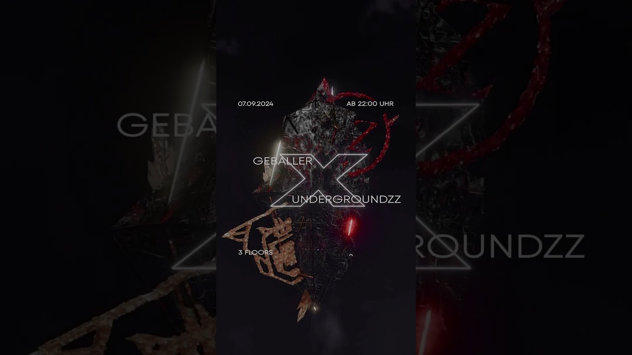 GEBALLER x UNDERGROUNDZZ COLLAB NIGHT TEASER