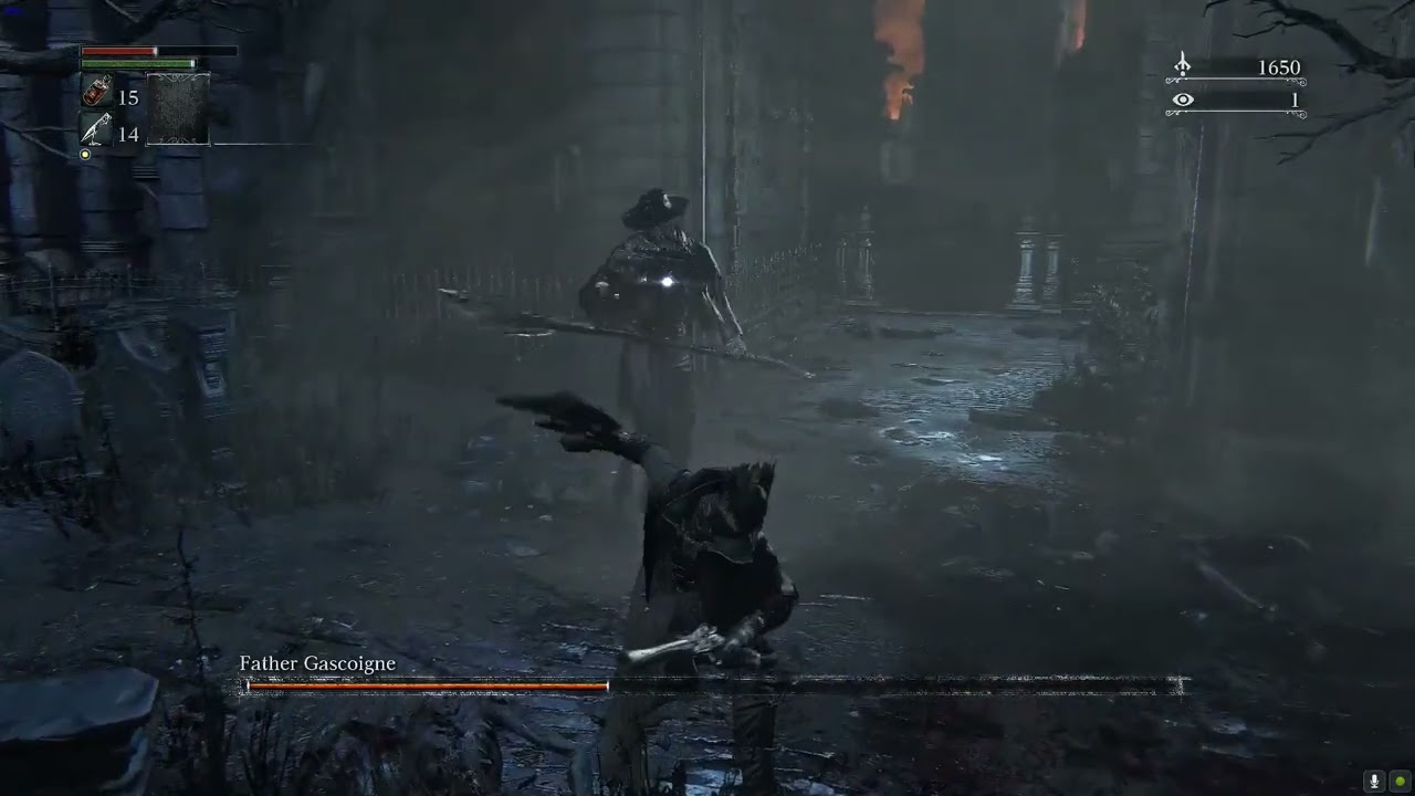 Bloodborne Pc Emulation Shadps4 - Gascoigne Full Fight (lights fixed!)
