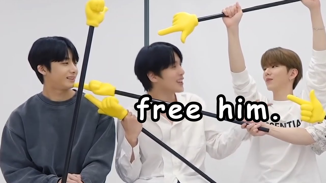 MONSTA X roasting HYUNGWON while playing who's who