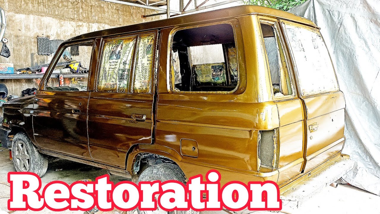 Восстановление Toyota Kijang super 4K 60FPS